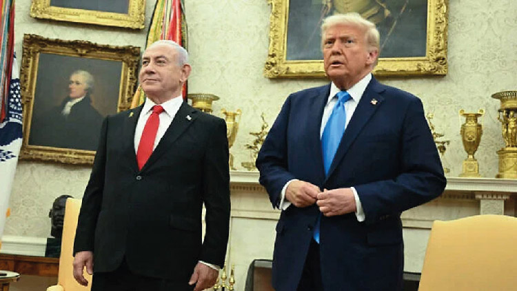 ফিলিস্তিনিদের অন্যত্র সরিয়ে গাজার ‘দখল’ নিতে চান ট্রাম্প