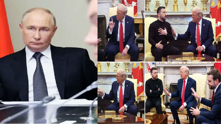 জেলেনস্কির শরীরে আঘাত করেননি ট্রাম্প, এটাই বিস্ময়ের