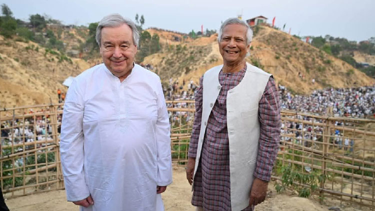 লাখো রোহিঙ্গার সঙ্গে ইফতারে জাতিসংঘ মহাসচিব