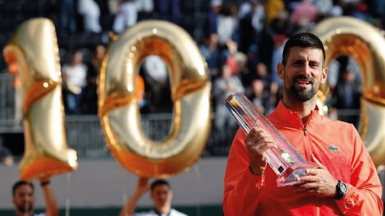 ‘সেঞ্চুরি’ করে ফেললেন জোকোভিচ