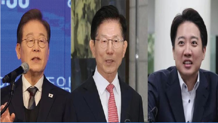 দক্ষিণ কোরিয়ায় প্রেসিডেন্ট পদে নির্বাচনি প্রচারণা শুরু