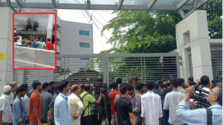 চক্ষুবিজ্ঞান ইনস্টিটিউটে ডাক্তার-নার্সদের ওপর হামলা ‘সুস্থ’ জুলাইযোদ্ধাদের