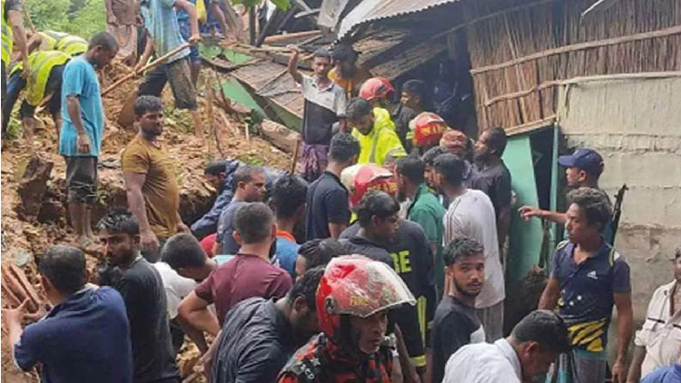 সিলেটে টিলা ধসে এক পরিবারের চারজন নিহত