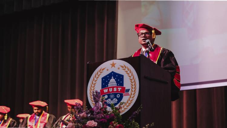 শিক্ষার্থীদের জন্য ২ মিলিয়ন ডলারের স্টার্টআপ ফান্ড ঘোষণা ডব্লিইউএসটি’র চ্যান্সেলরের