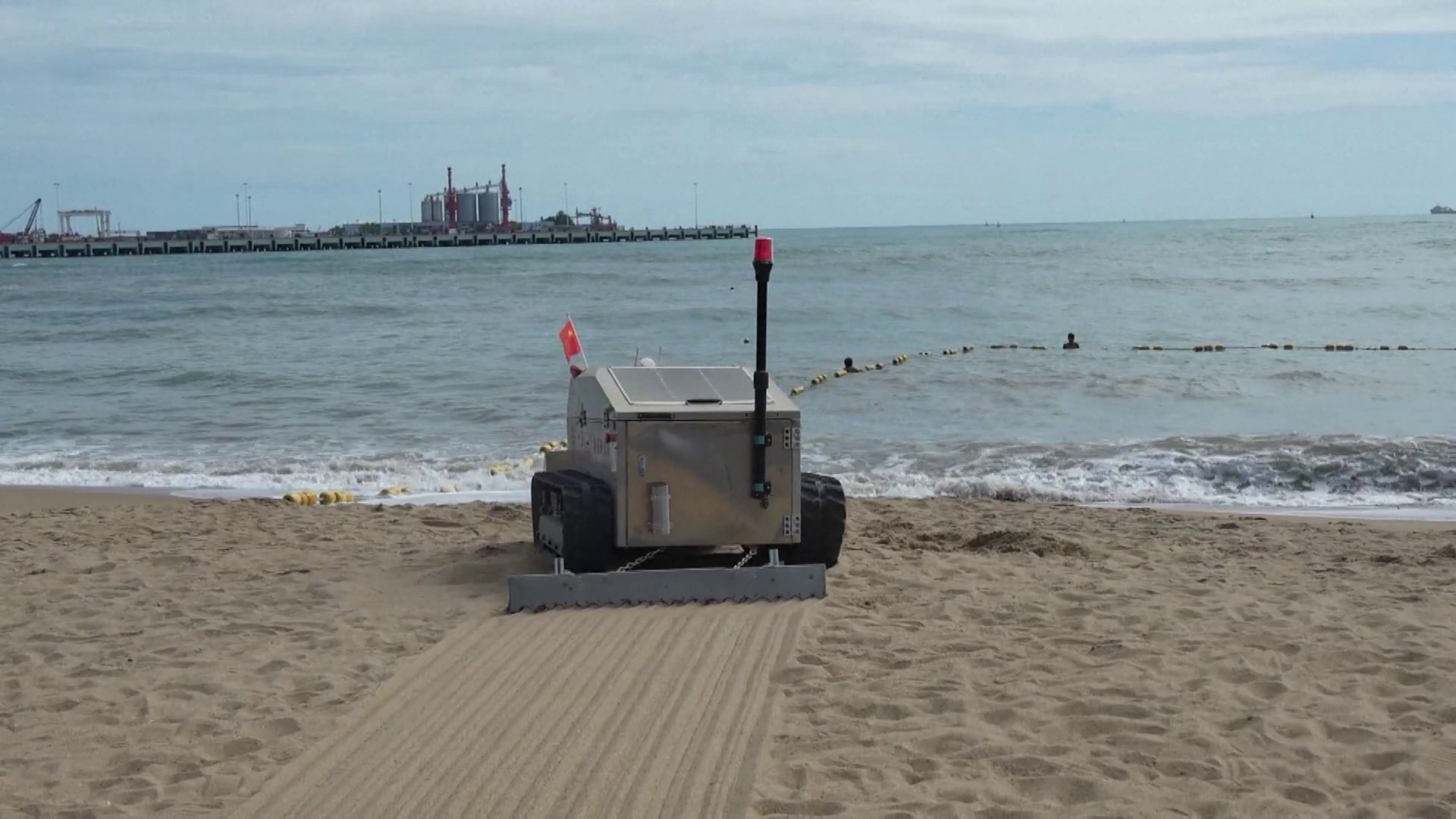 সৈকত পরিষ্কার করবে ‘বিচ কুকুর’